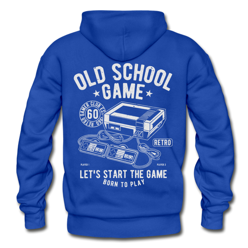 Born to Play Retrogamer Heavy Blend Hoodie